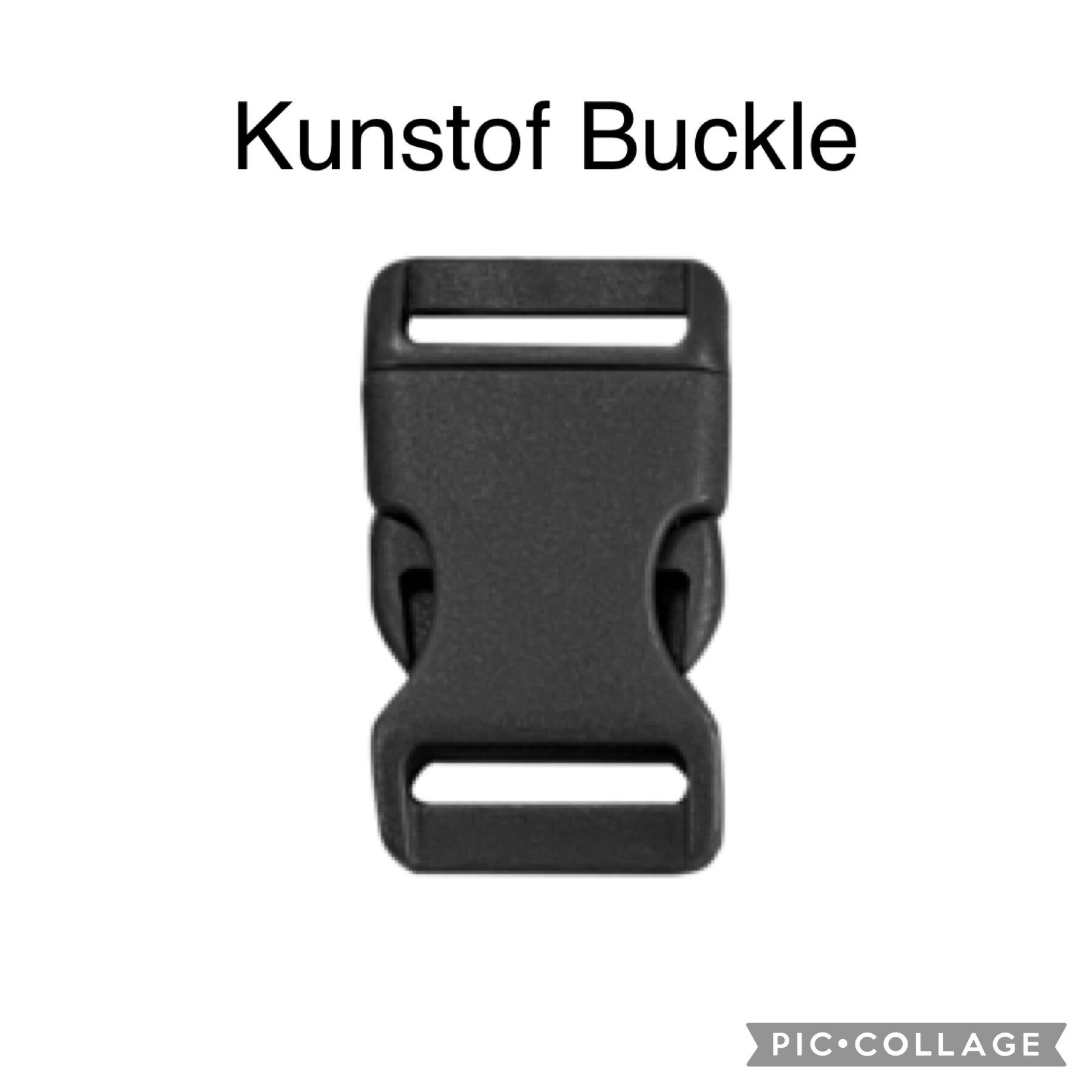 Kunststof buckle