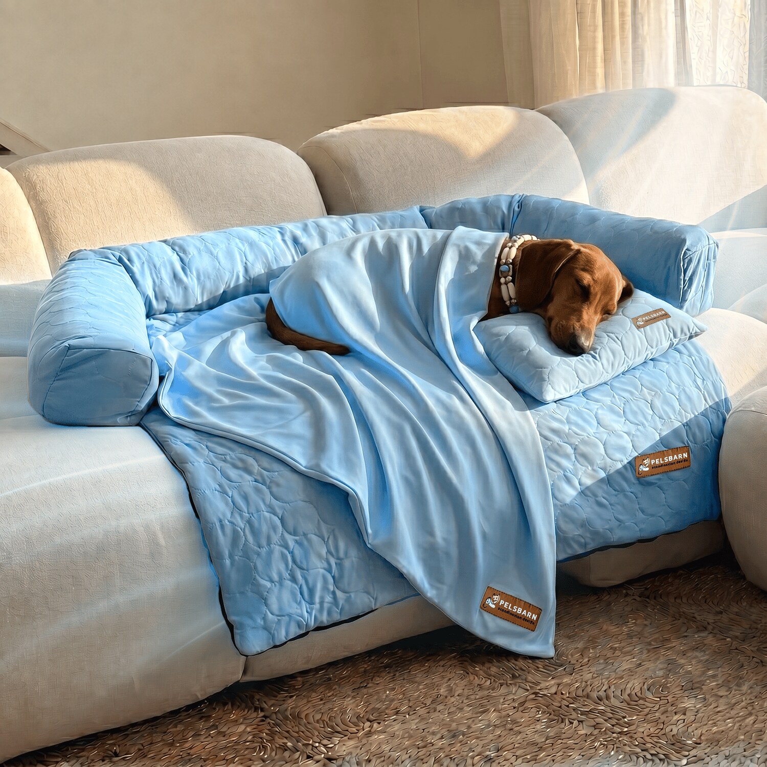 Verkoelend Pelsbarn Bed Complete Set